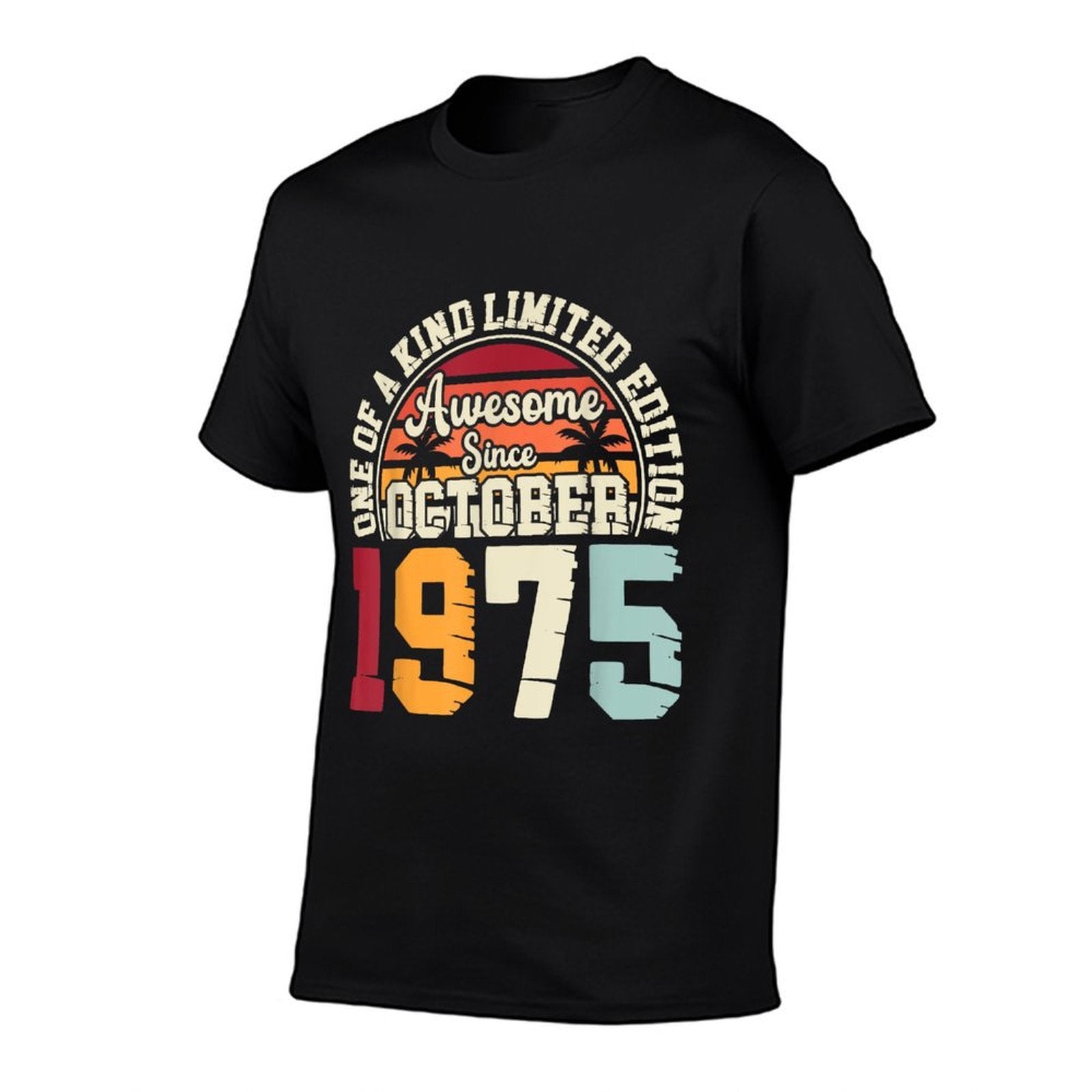 Funny 50 Years Old Vintage October 1975 50th Birthday Party  Quick-drying T-Shirt