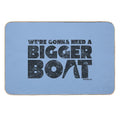 Jaws Movie Bigger Boat Quote. Birthday Party Gifts. Officially Licensed Merch.  Pet-Safe Bath Mat