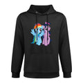 My Little Pony Rainbow Dash And Twilight Sparkle Raglan Baseball Durable Construction Hoodie
