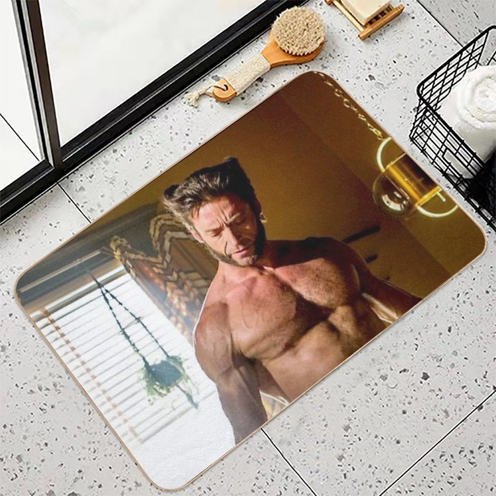 Hugh Jackman  Multi-Purpose Bath Mat