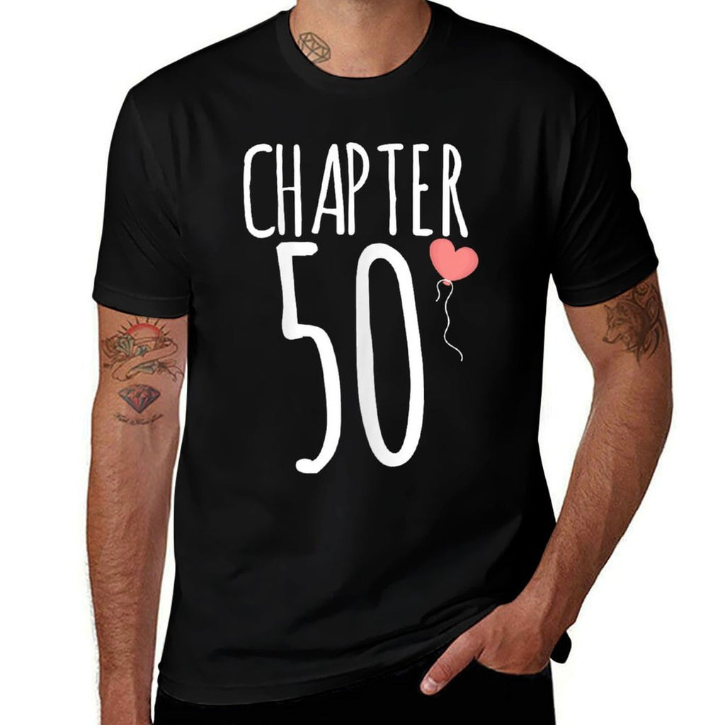 50th Birthday Gift Idea For Her Chapter 50  Classic T-Shirt