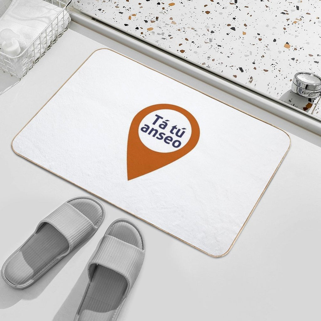 Tá Tú Anseo  High-Traffic Bath Mat