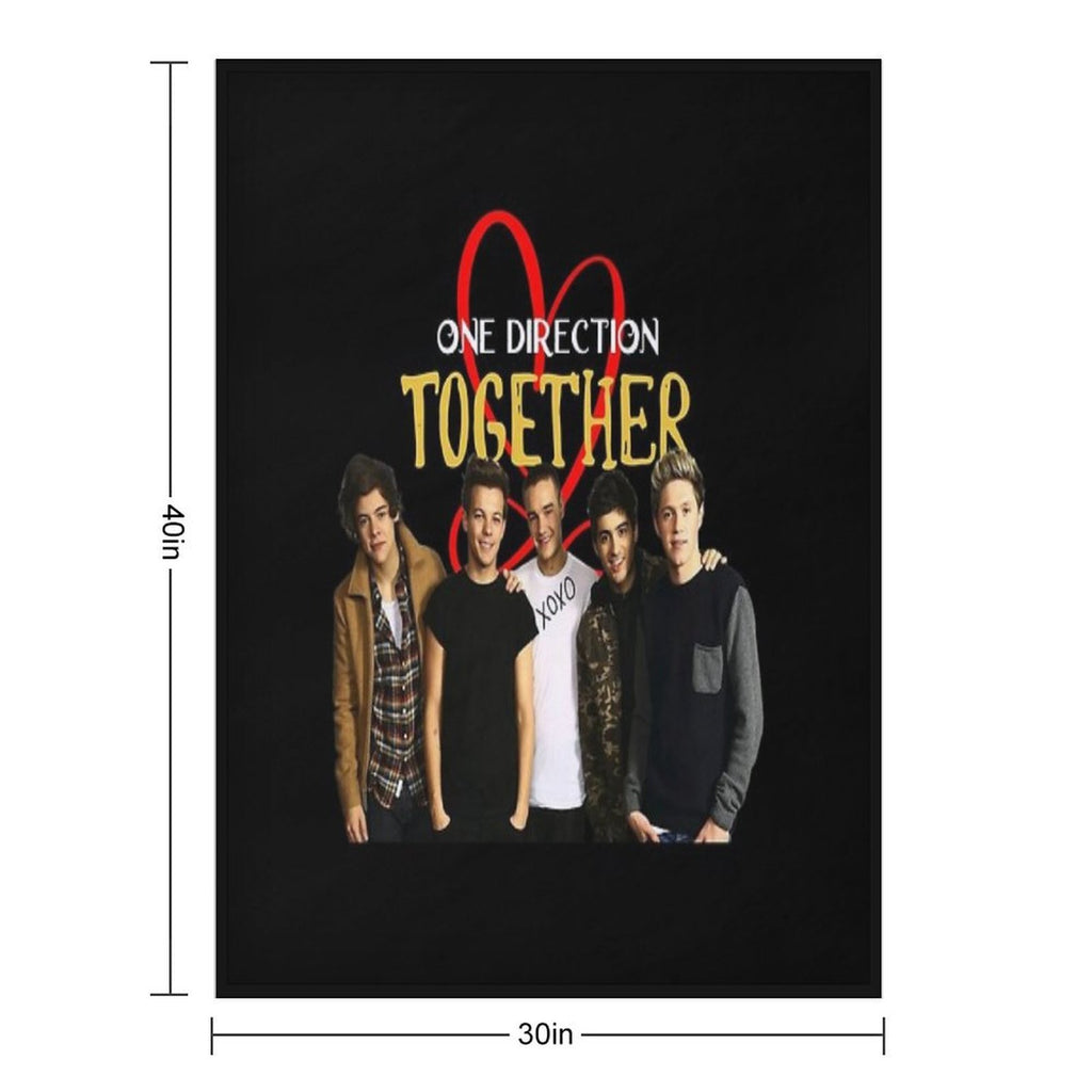 ONE DIRECTION - LOVE TOGETHER Easy Care Throw Blanket