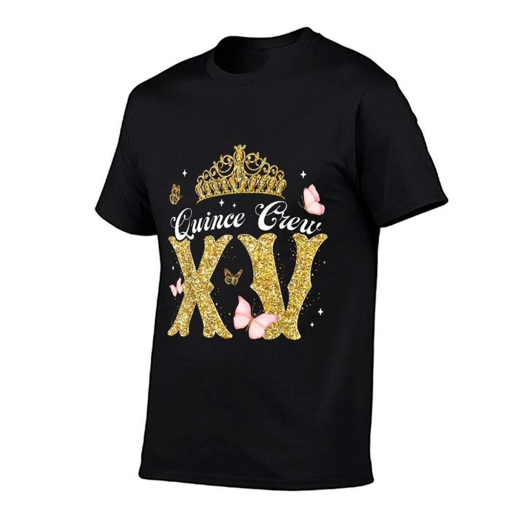 15 Year Old Birthday Decorations Mis Quince Crew Squadv  Wrinkle-resistant T-Shirt