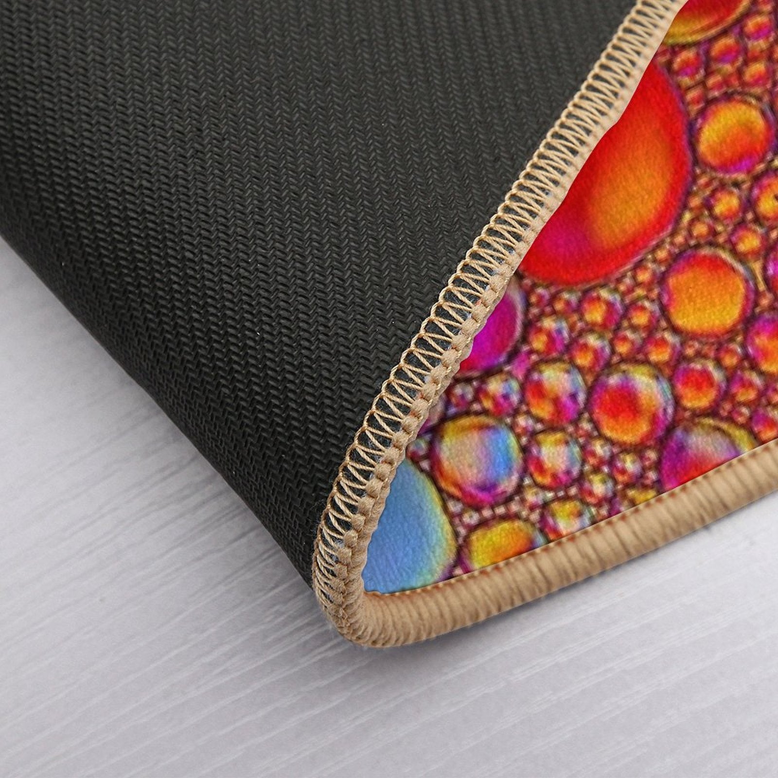 Bubble Pattern  Multi-Purpose Bath Mat