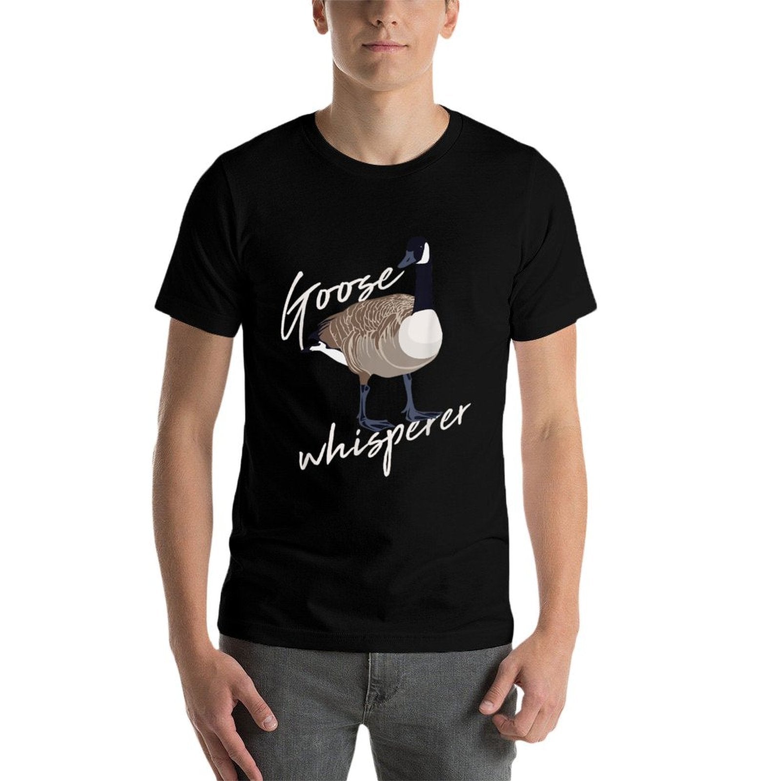 Canadian Goose Whisperer Funny Cute Bird Hunter Gift Animal  Affordable Price T-Shirt