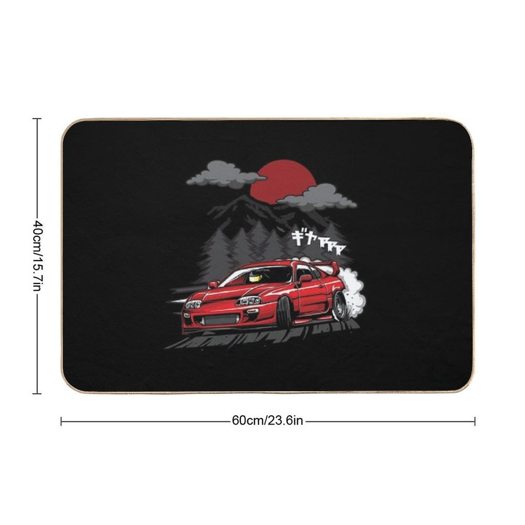 Toyota Supra MKIV  Fade-Resistant Bath Mat