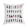 Killing Eve Villanelle Fashion Looks Version3.1 Soft Shrink-Resistant Throw Pillow