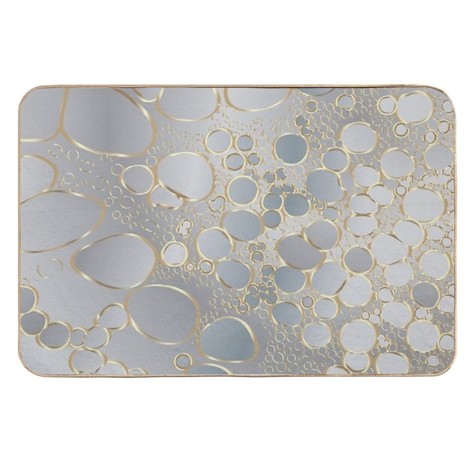 Abstract Digital Work  Toxin-Free Bath Mat