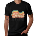 Tired As Mother Retro Vintage Mom Life Mother Hood  Slim-fit Cut T-Shirt