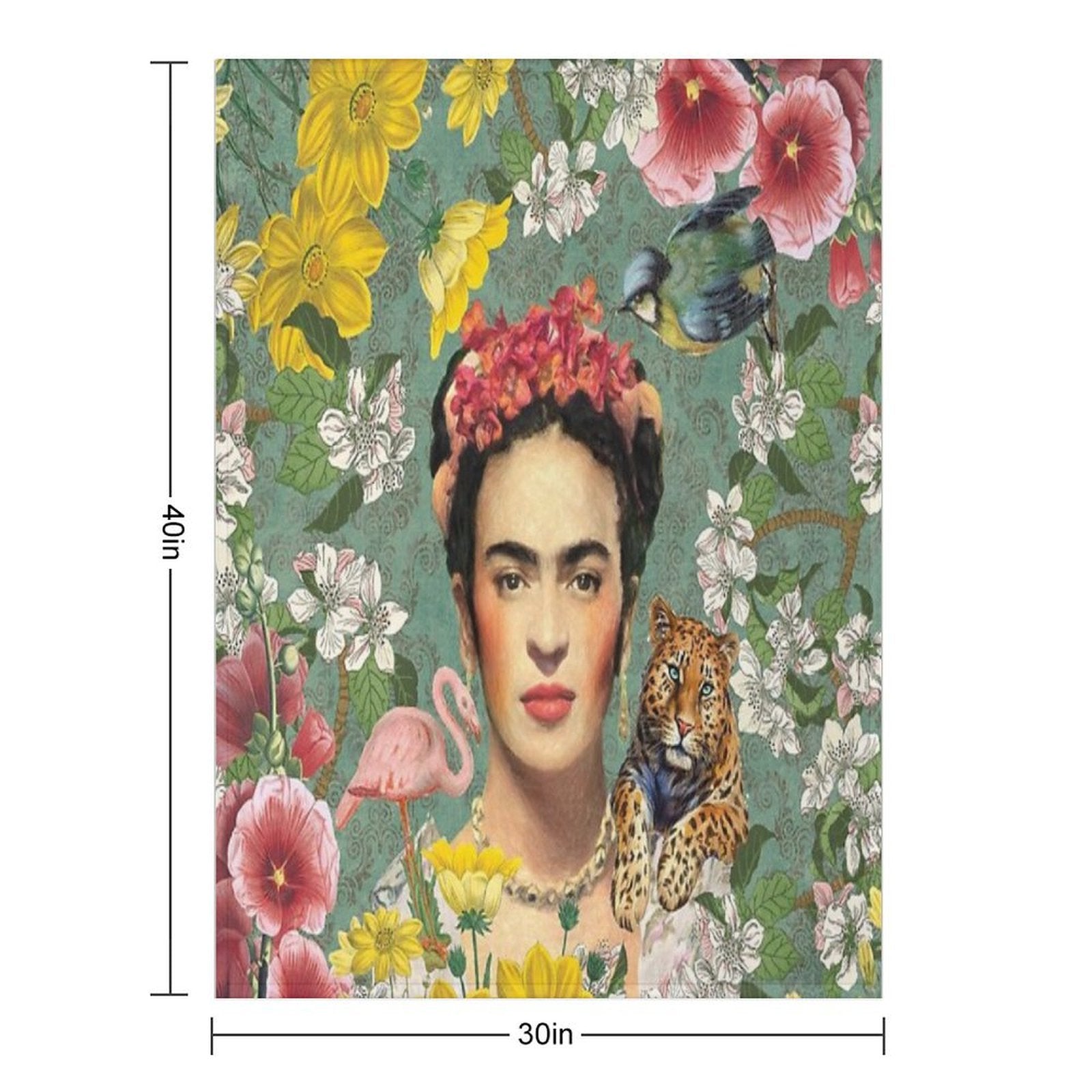 Frida Kahlo Durable Throw Blanket