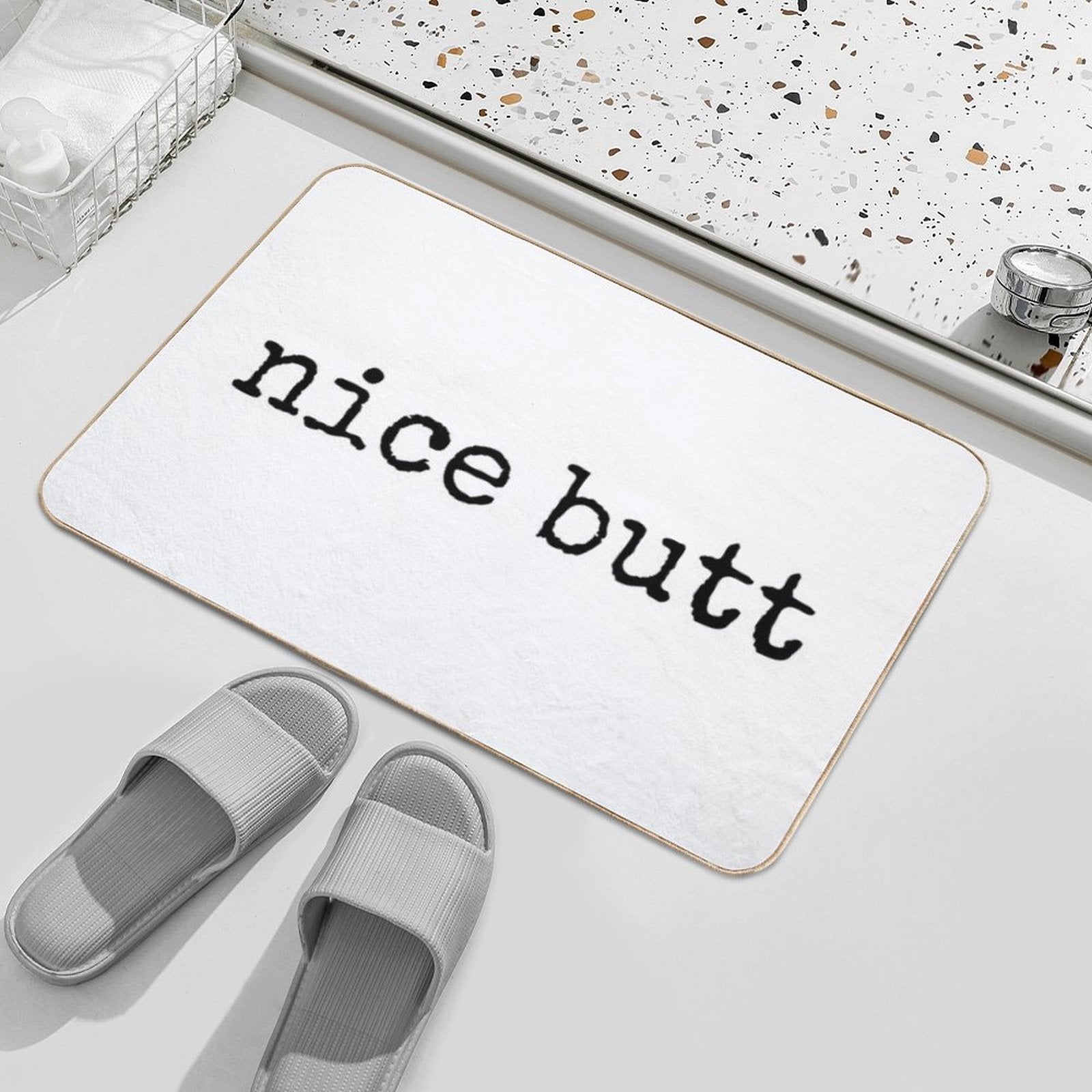 Nice Butt  Rapid-Drying Bath Mat