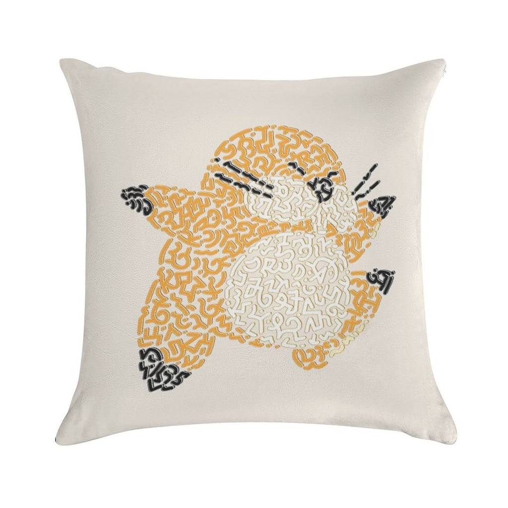 Monty Mole Soft Easy Maintenance Throw Pillow