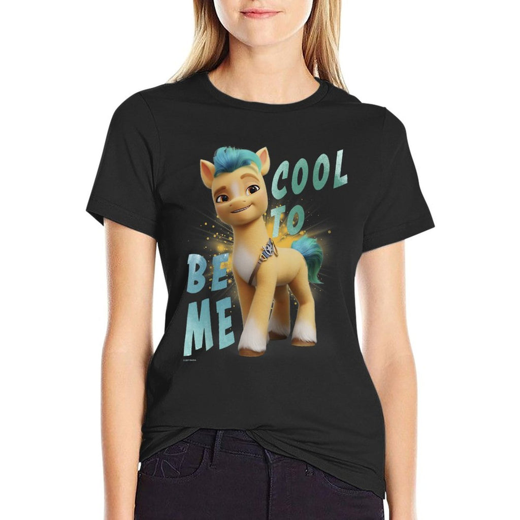 Kids My Little Pony A New Generation Hitch Cool To Be Me  Slim-fit Cut T-Shirt