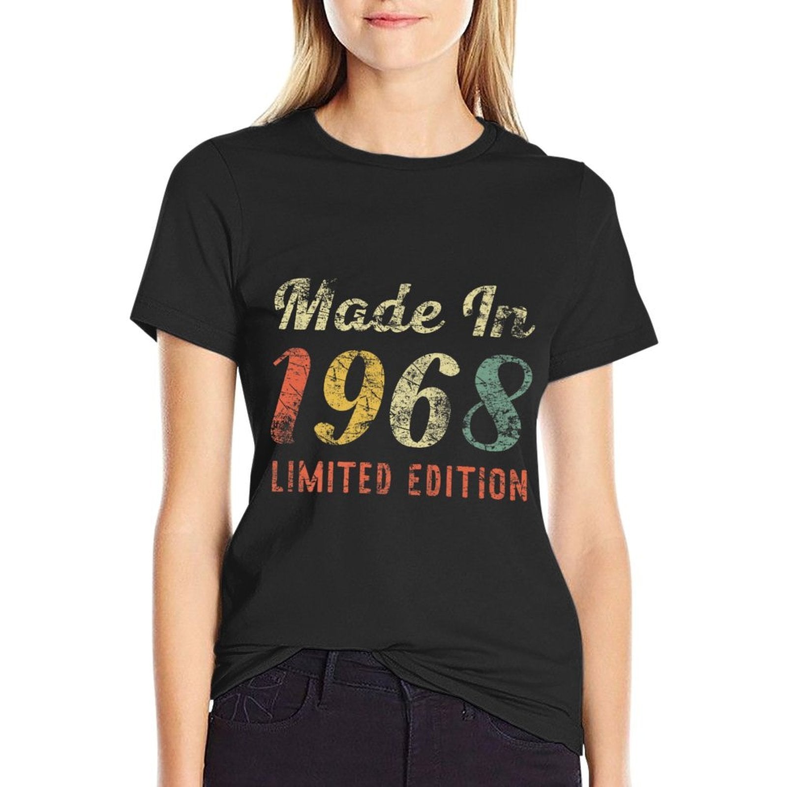 50th Birthday Gift Vintage Made In 1968  Classic T-Shirt