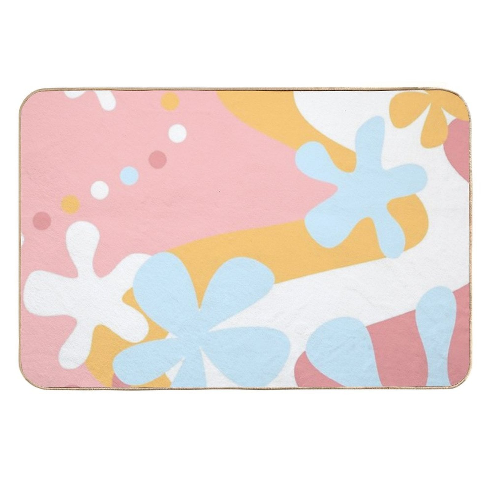 Summer Time 02  Dirt-Trapping Bath Mat