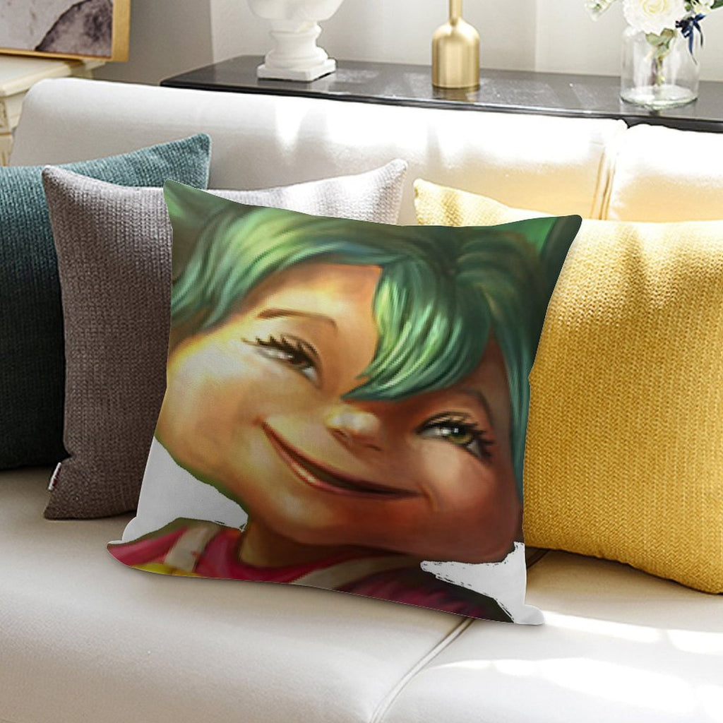 Old Lollipoppy Soft Bedroom Essential Throw Pillow
