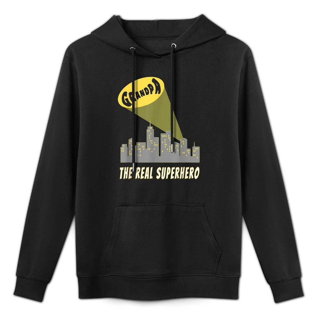 Grandpa - The Real Superhero Relaxed Fit Hoodie