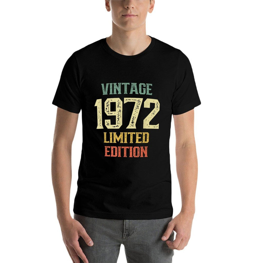 Vintage 1972 Limited Edition 50 Year Old Funny 50th Birthday  Vintage-inspired T-Shirt
