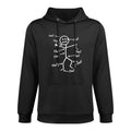 Ow Ow Ow - Funny Chronic Pain Awareness Adjustable Hood Hoodie