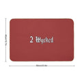 2 Wycked  Rapid-Drying Bath Mat