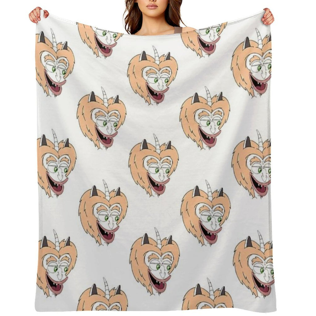 Maurice Hormone Monster - Big Mouth Multi-functional Throw Blanket