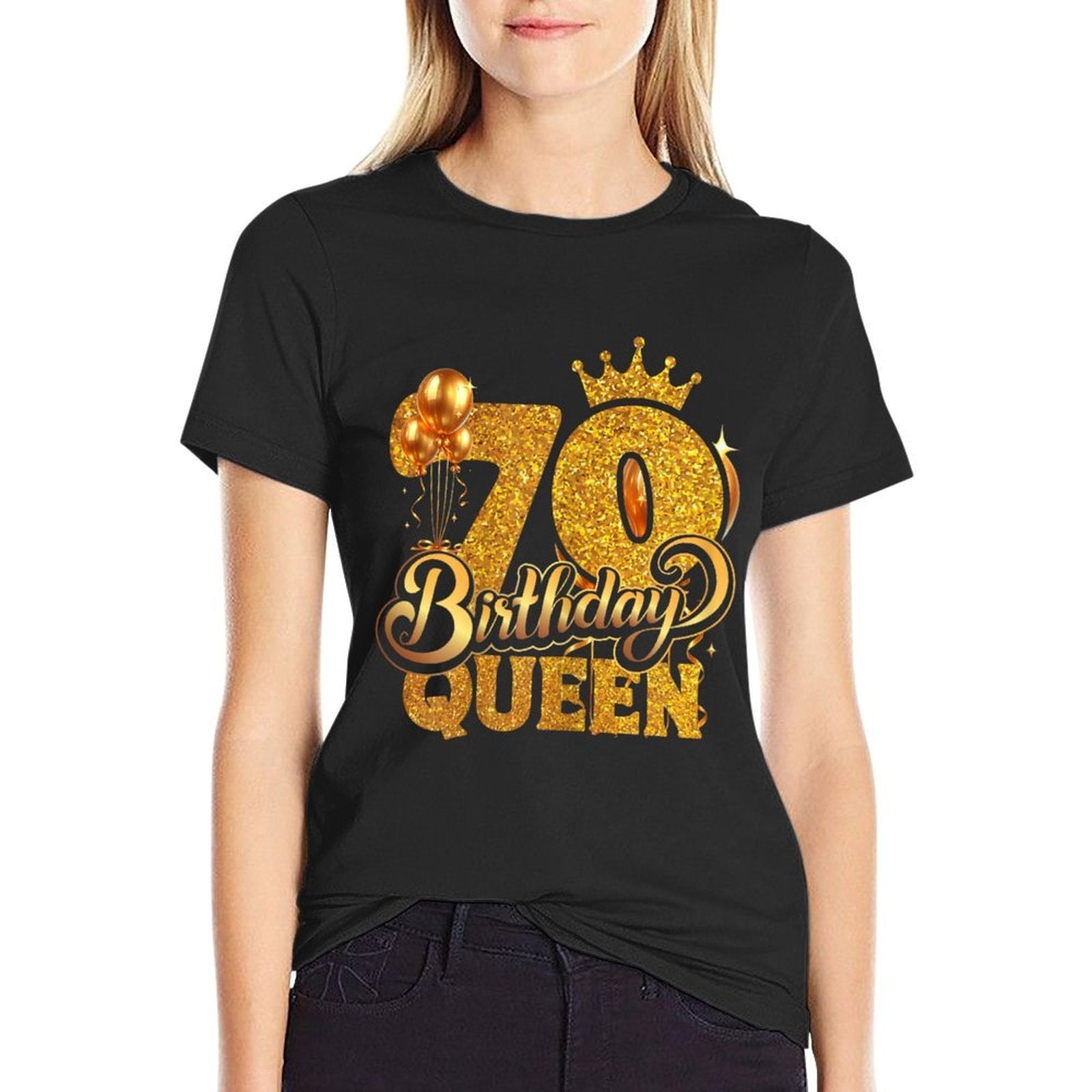 Birthday Queen 70 Year Old 70th Birthday It's My 70th Bday  Breathable T-Shirt