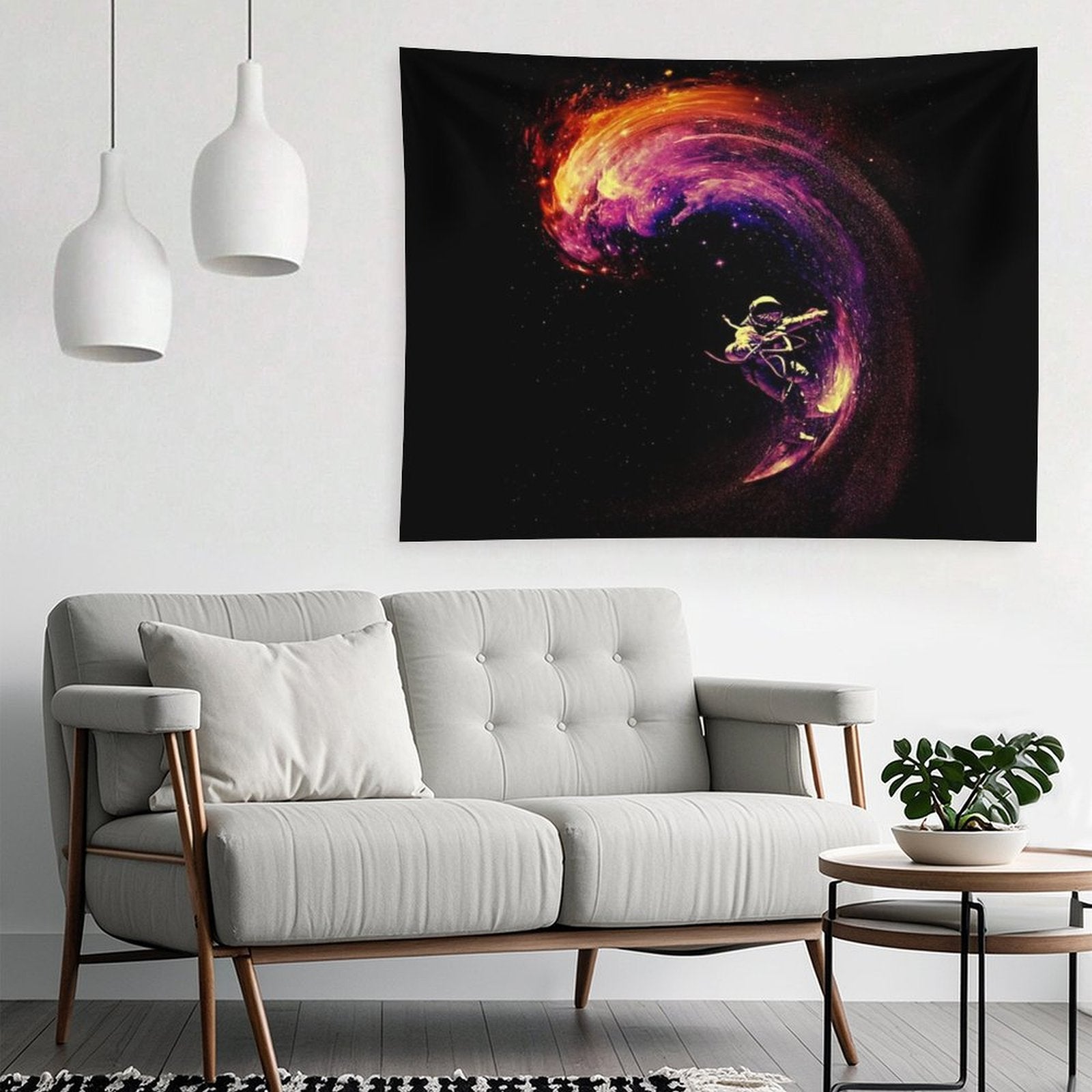 Space Surfing Tapestry