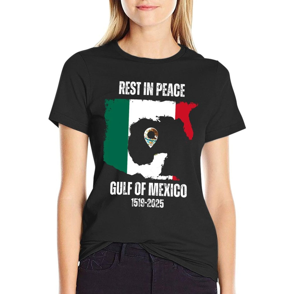 Trump America RIP Gulf of Mexico President Trump Gulf of USA  Durable T-Shirt