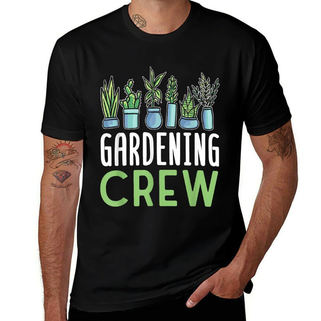 Gardening Crew Gardens Garden Gardener  Slim-fit Cut T-Shirt