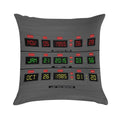 Back To The Future Soft Skin-Friendly Throw Pillow