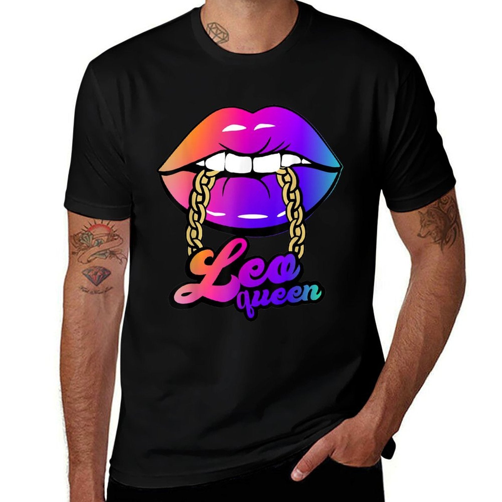 Leo Queen  Tagless Design T-Shirt