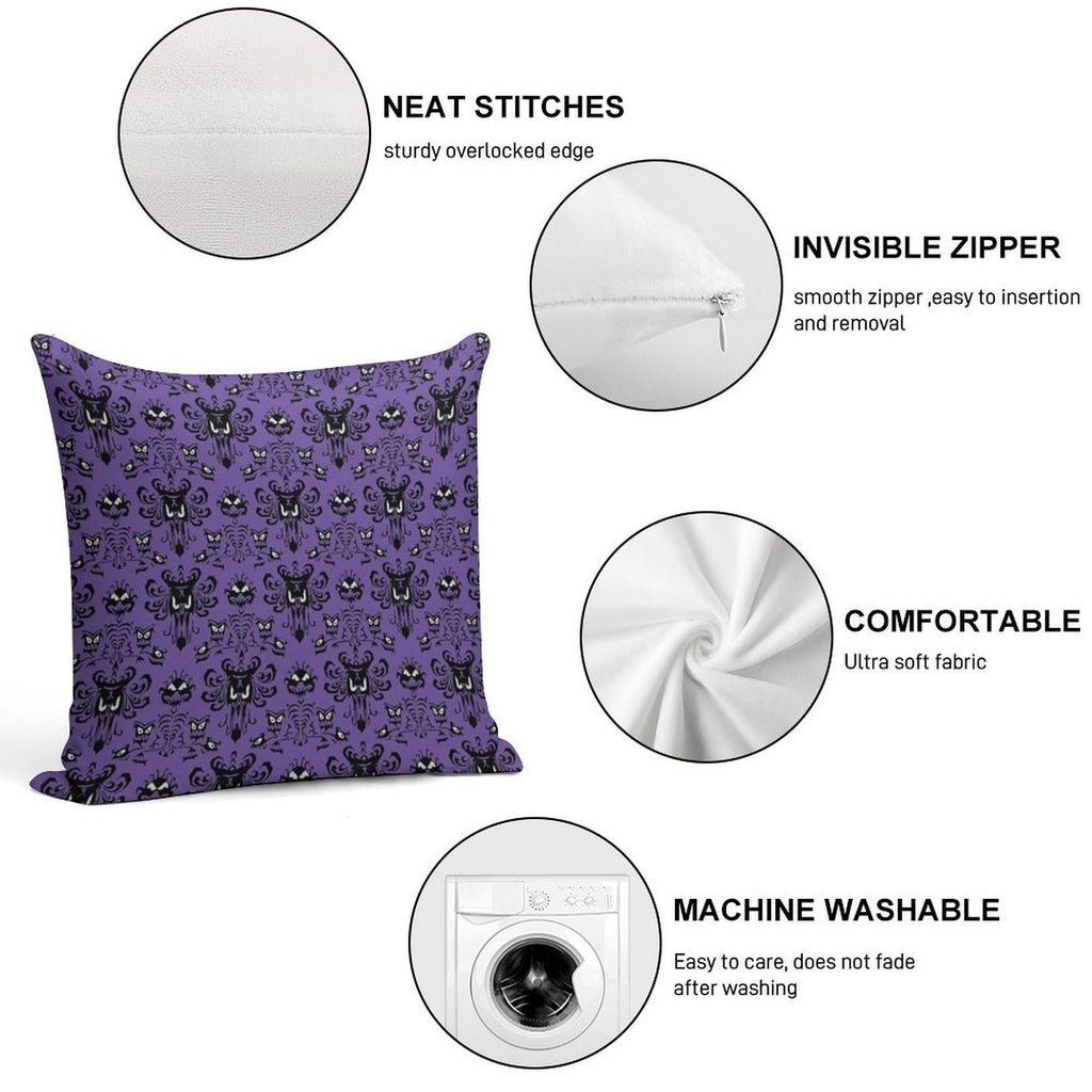 Haunted Mansion Soft Style Accent Throw Pillow