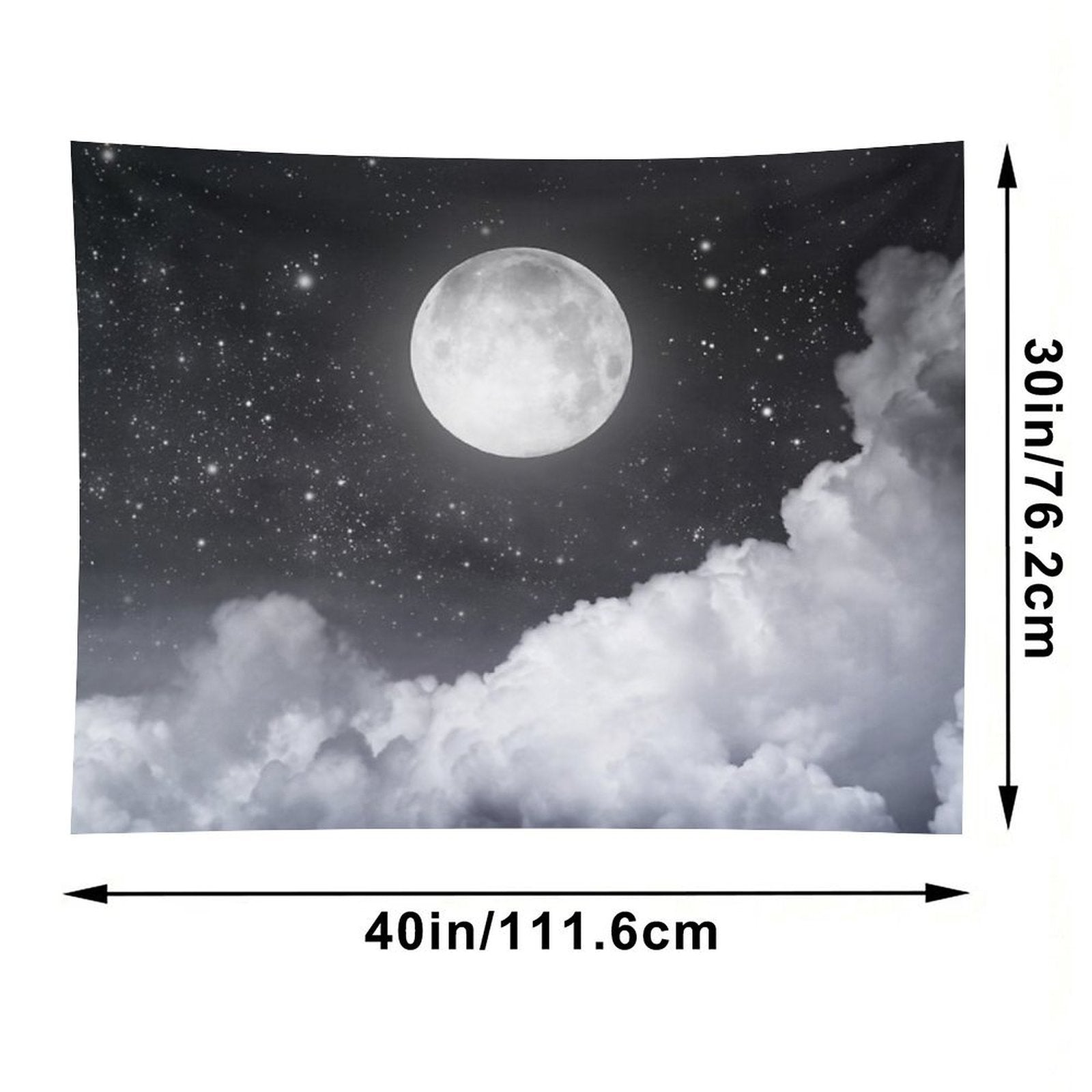 Touch of The Moon II Tapestry