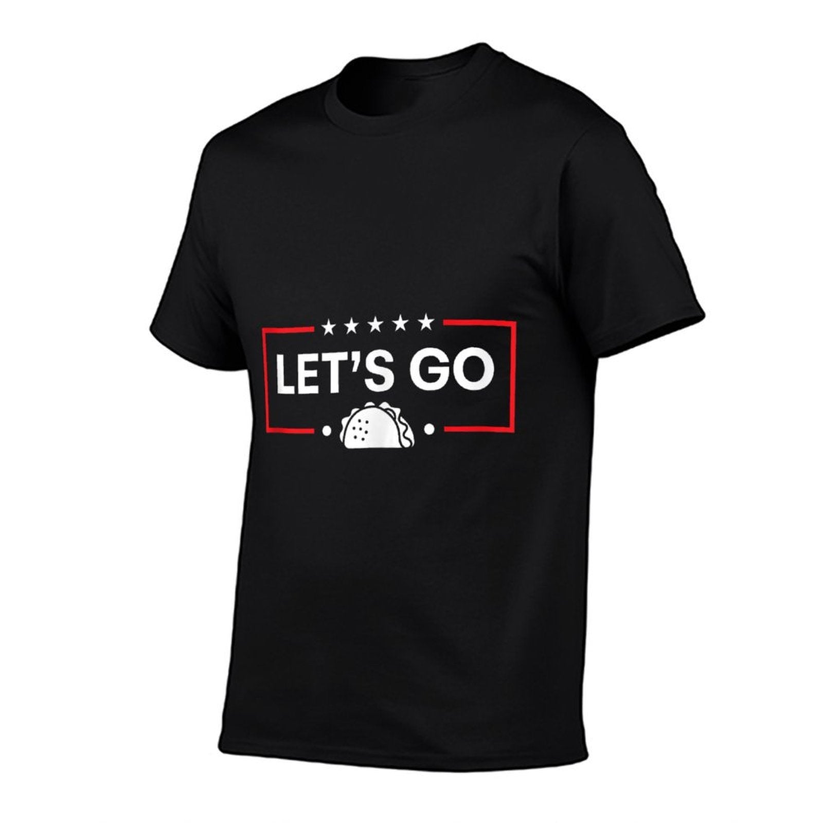 Lets Go Taco Funny Trump Taco  Tagless Design T-Shirt