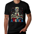 Gulf Of USA America 2025 American Patriotic 4th Of July  Tagless Design T-Shirt