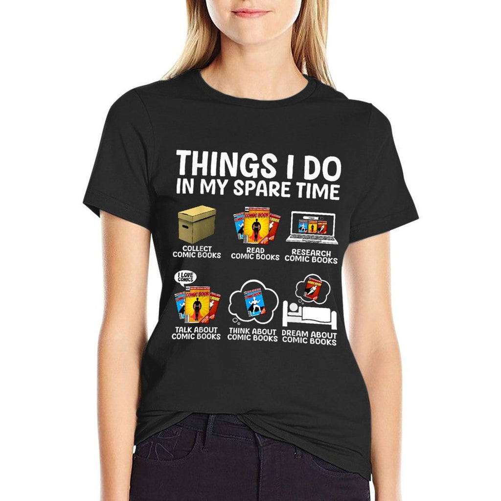 Best Comic Book Design For Men Women Comic Book Collectors  Wrinkle-resistant T-Shirt