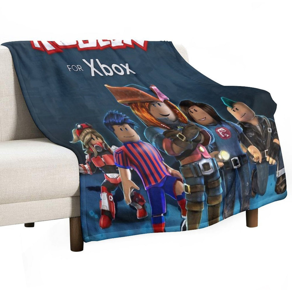 All Characterr Easy Care Throw Blanket