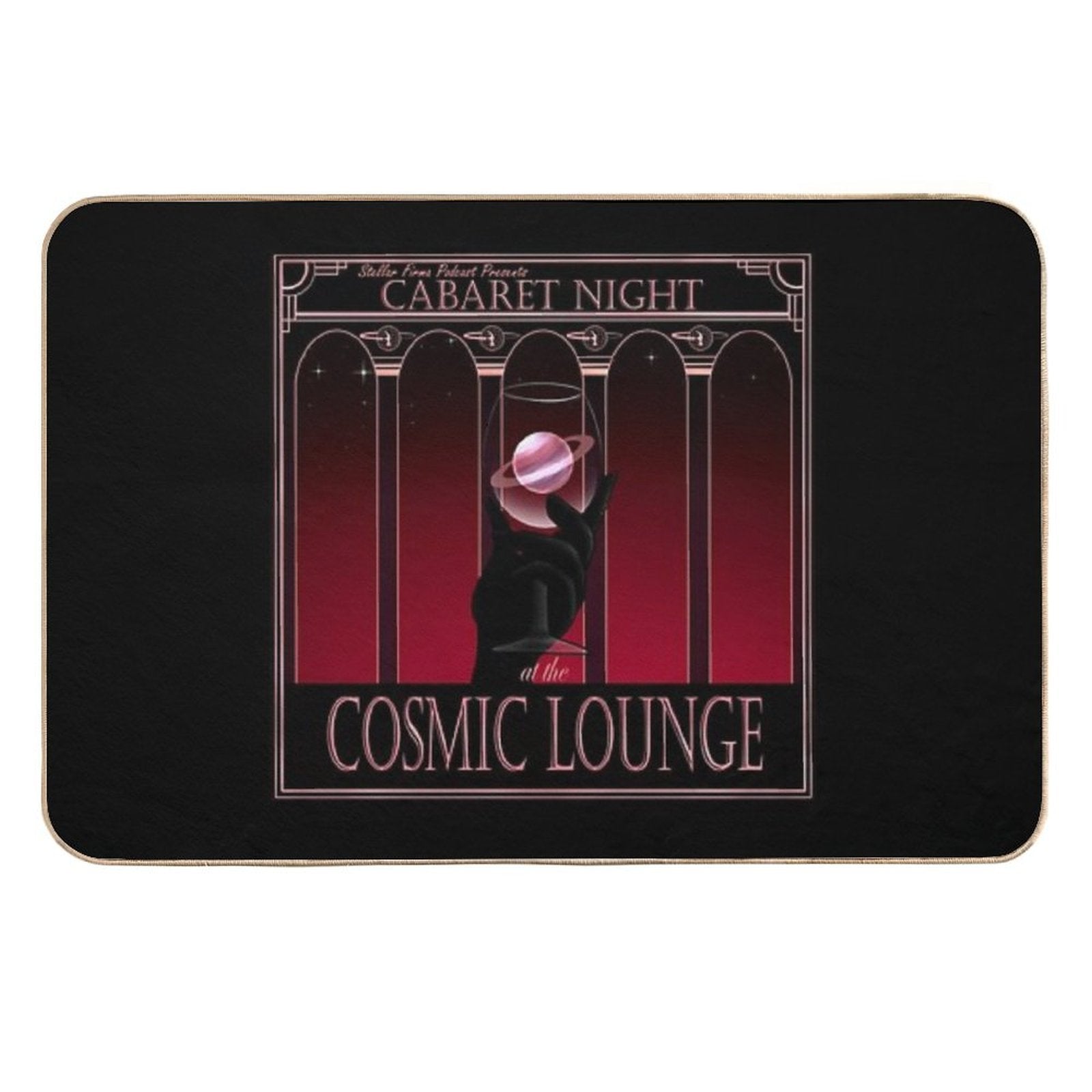 Cosmic Lounge Cabaret  Versatile Bath Mat