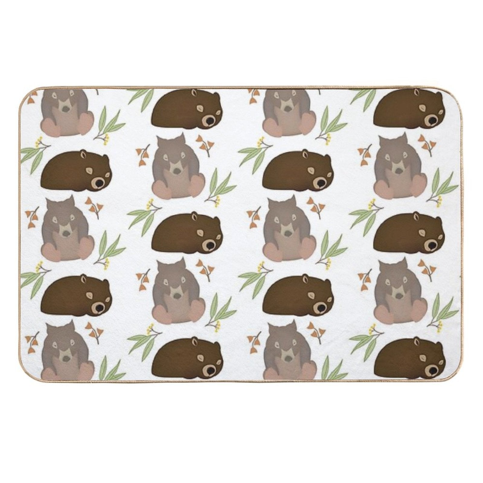 Sleepy Wombats  Toxin-Free Bath Mat