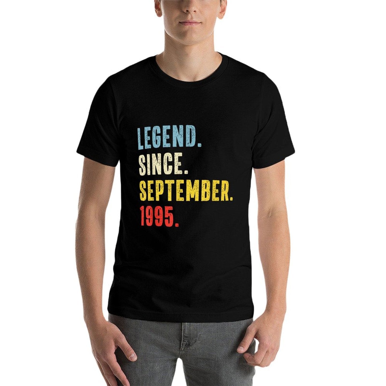30 Year Old Legend Since September 1995 Retro 30th Birthday  Soft T-Shirt