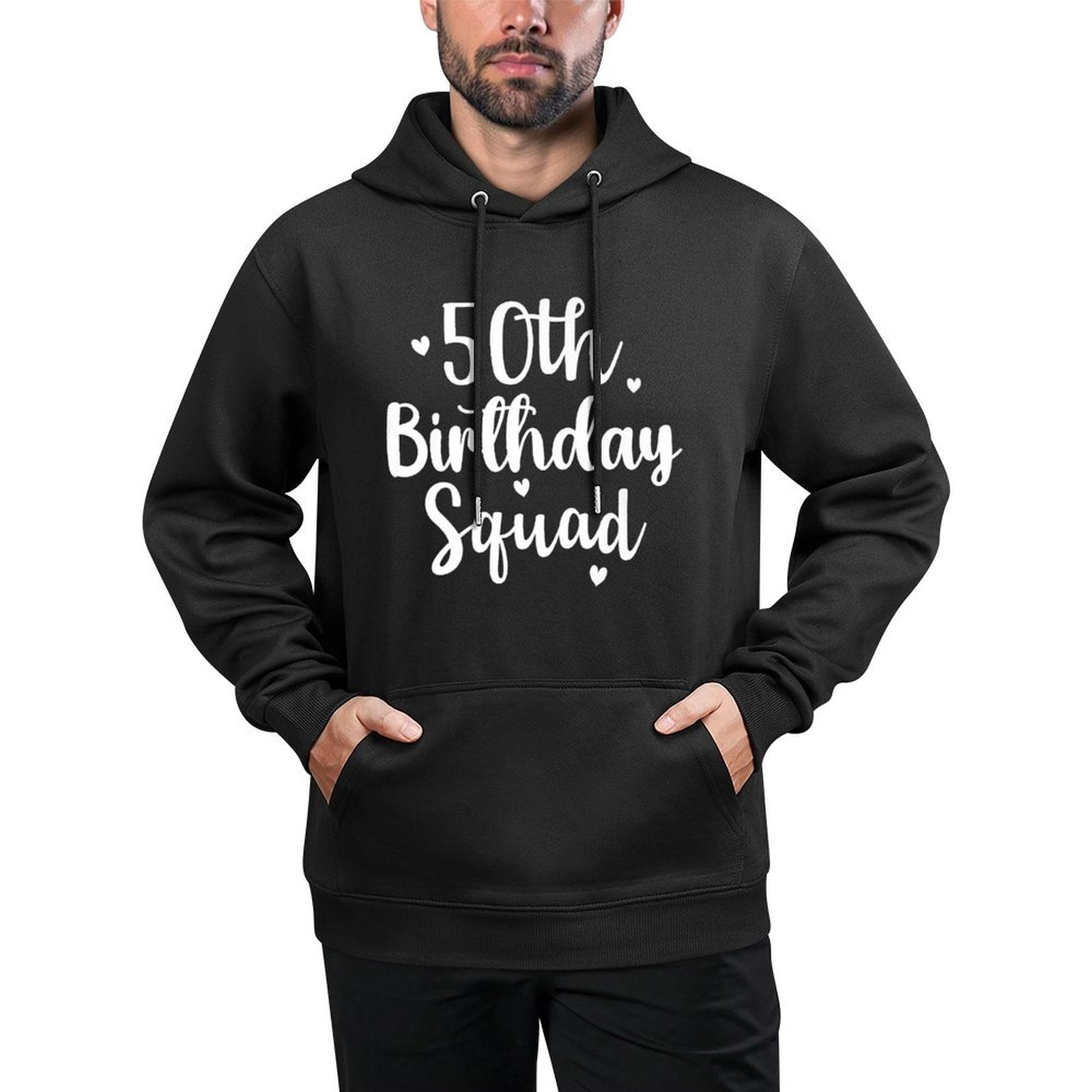 50th Birthday 50th Squad Funny 50th Birthday Group Birthday Premium Versatile Streetwear Hoodie