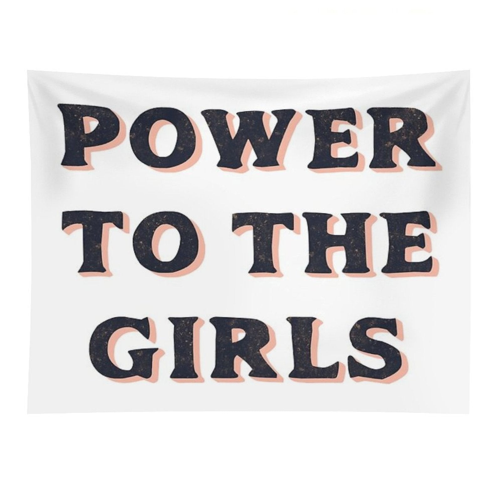 Power To The Girls Tapestry