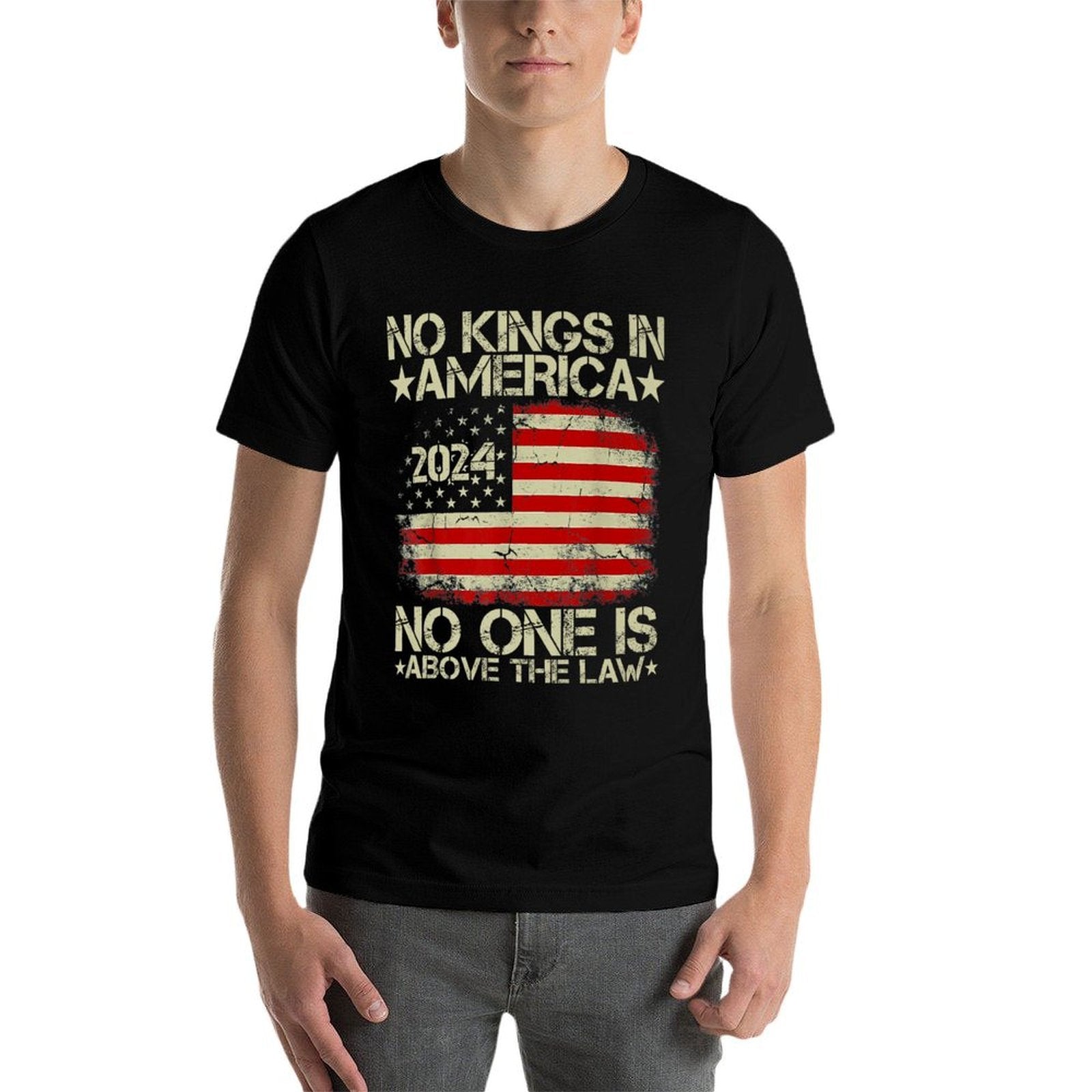 No Kings In America 2024 No One Is Above The Law Premium  Classic T-Shirt