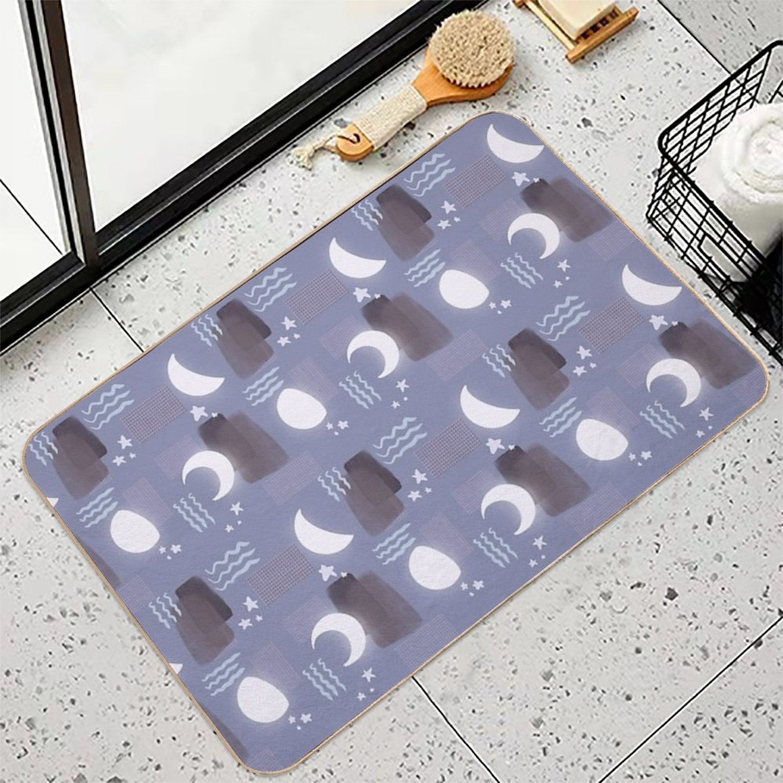 Tranquil Moon  Pet-Safe Bath Mat