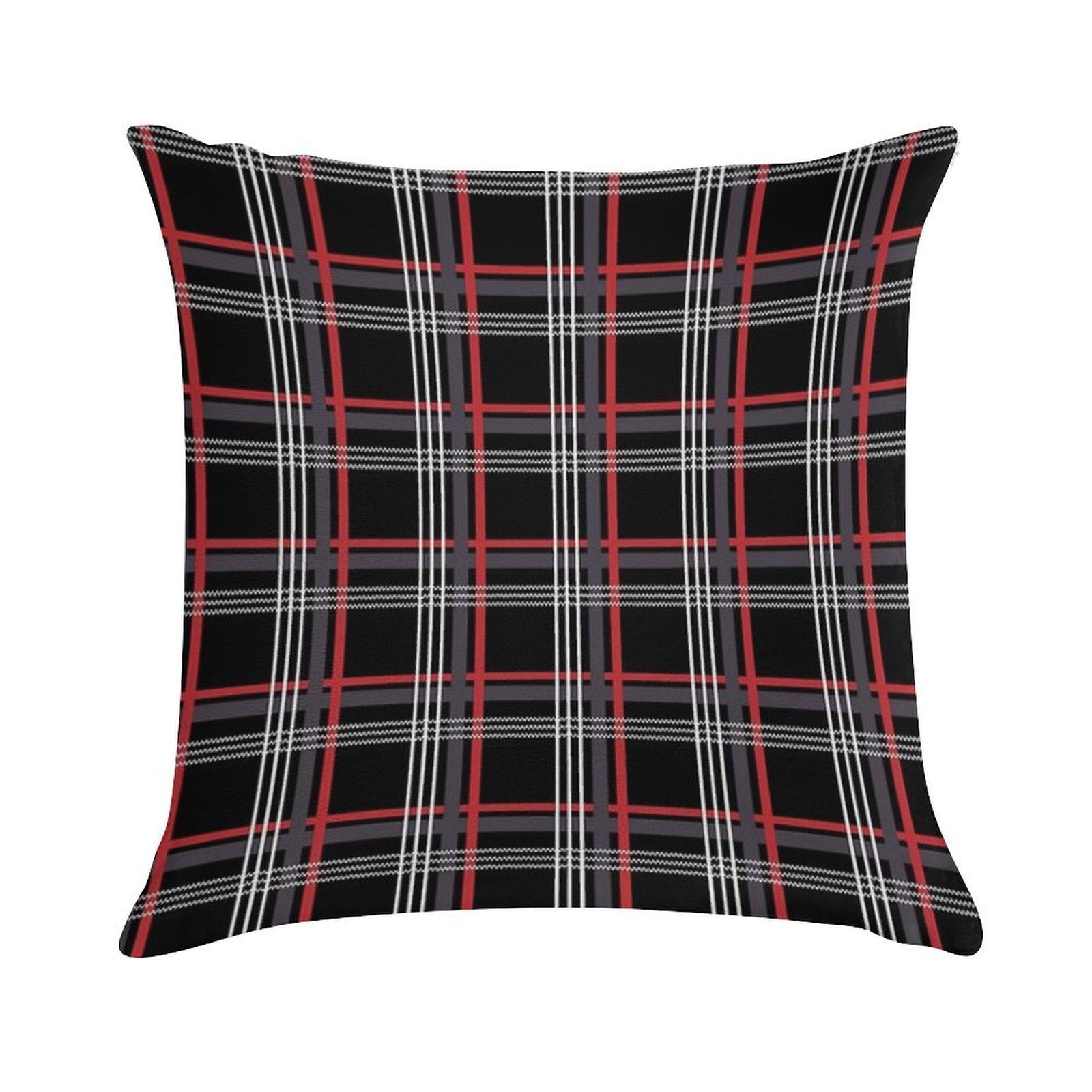 GTi Tartan Soft Bedroom Essential Throw Pillow