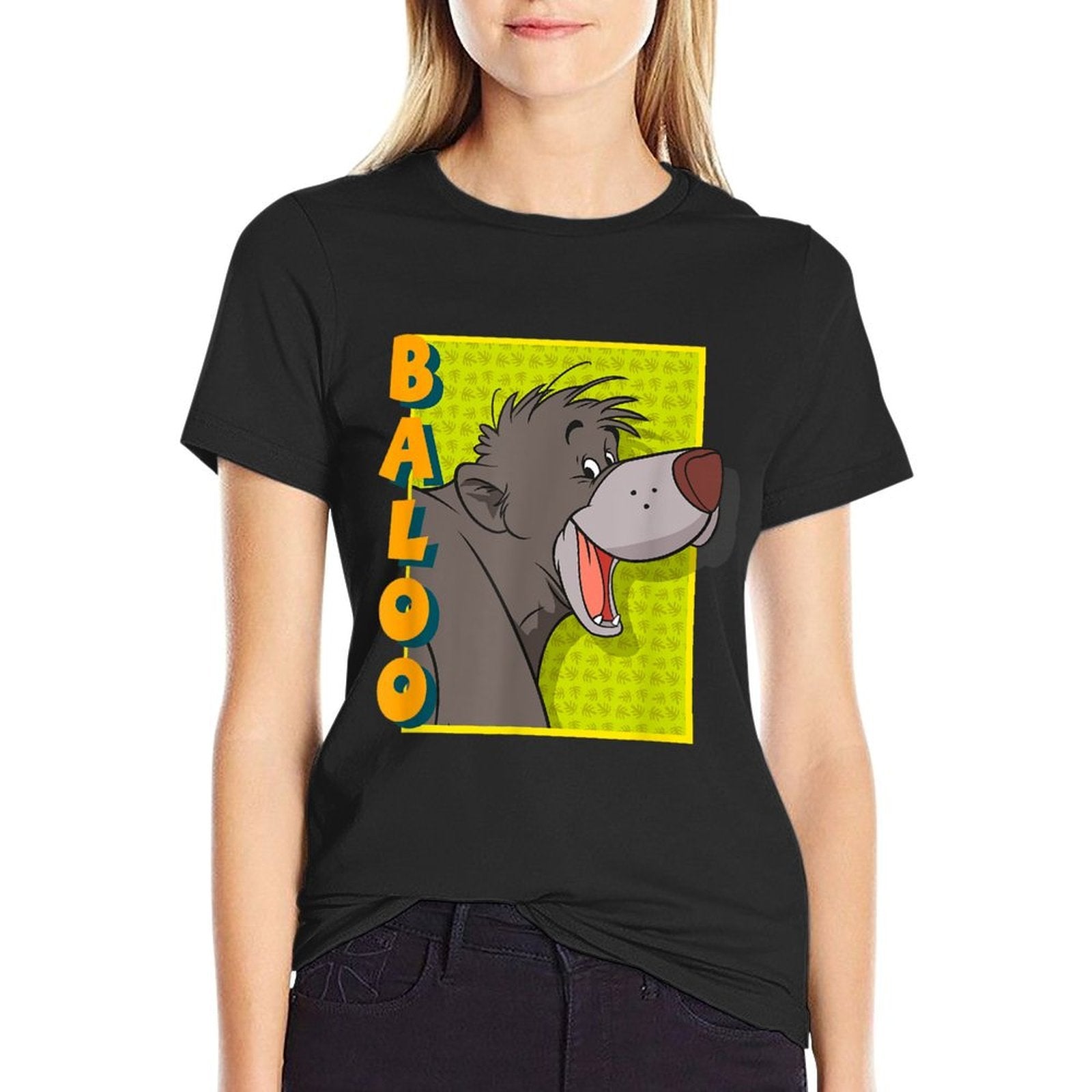 Disney The Jungle Book Baloo  Wrinkle-resistant T-Shirt