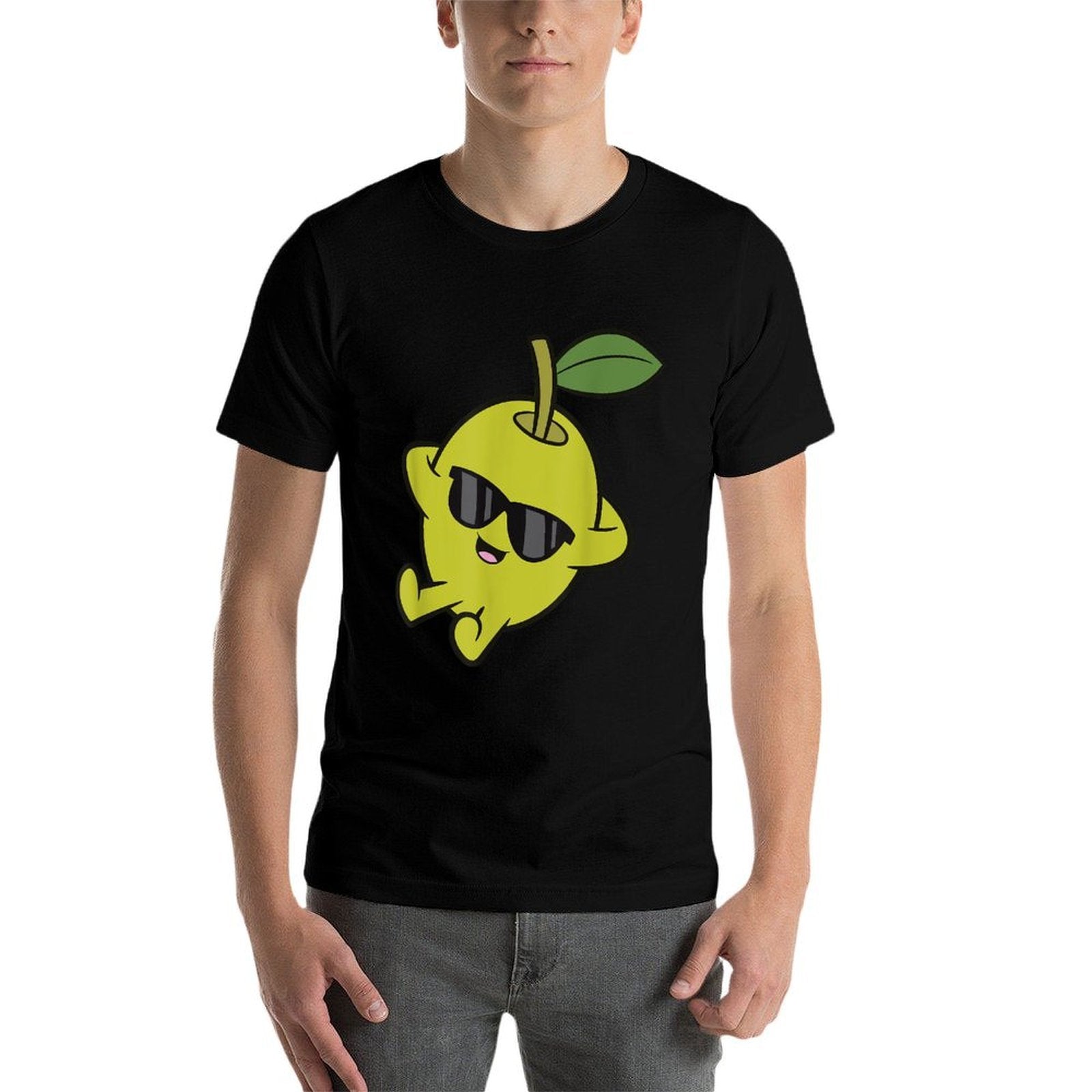 Kawaii Olive Fruit Cute Relaxing Green Olive  Quick-drying T-Shirt