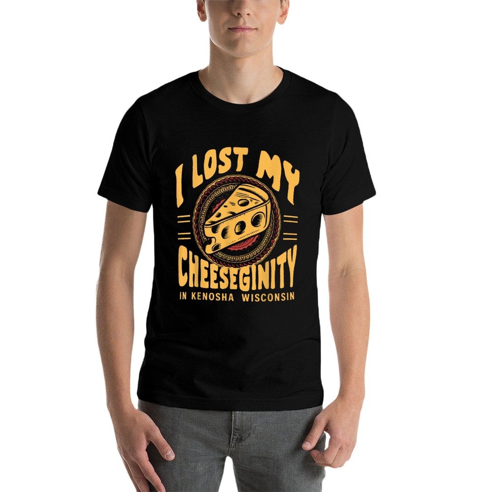 Funny I Lost My Cheeseginity In Kenosha Wisconsin Meme  Odor-resistant T-Shirt