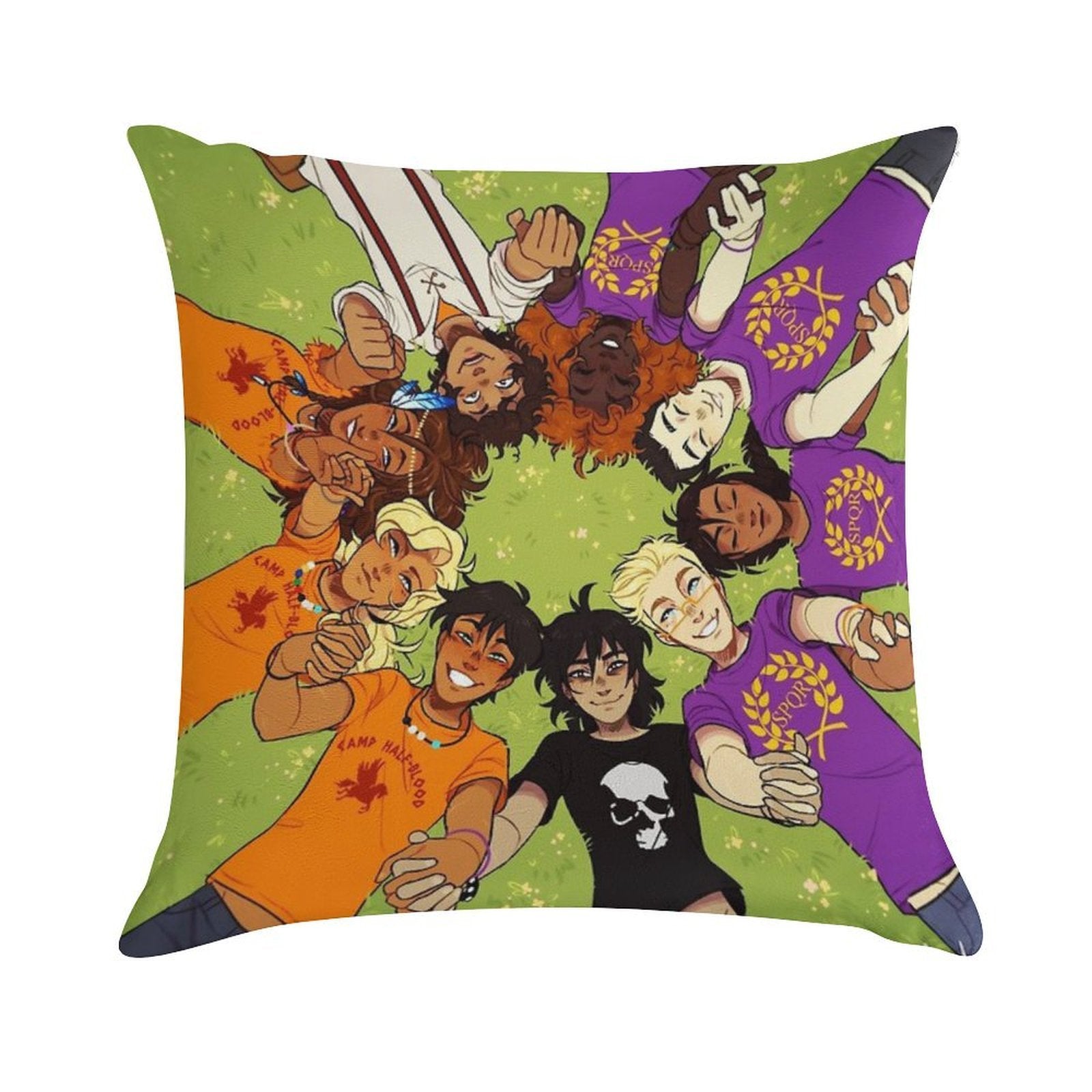 Olympus Heroes Soft Skin-Friendly Throw Pillow